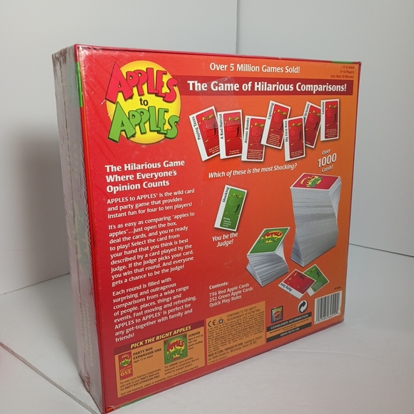 Apples to Apples Party Box Board Game 2007 Mattel Family Games - Picture 3 of 4